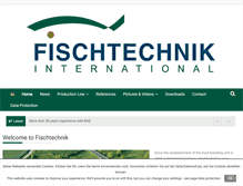 Tablet Screenshot of fischtechnik.com